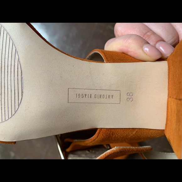 Italian leather sandals - Picture 3 of 4